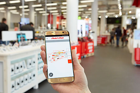 pauze Geld lenende Dreigend Guided by the light: MediaMarkt customers find products faster with indoor  positioning from Philips Lighting - Philips Lighting