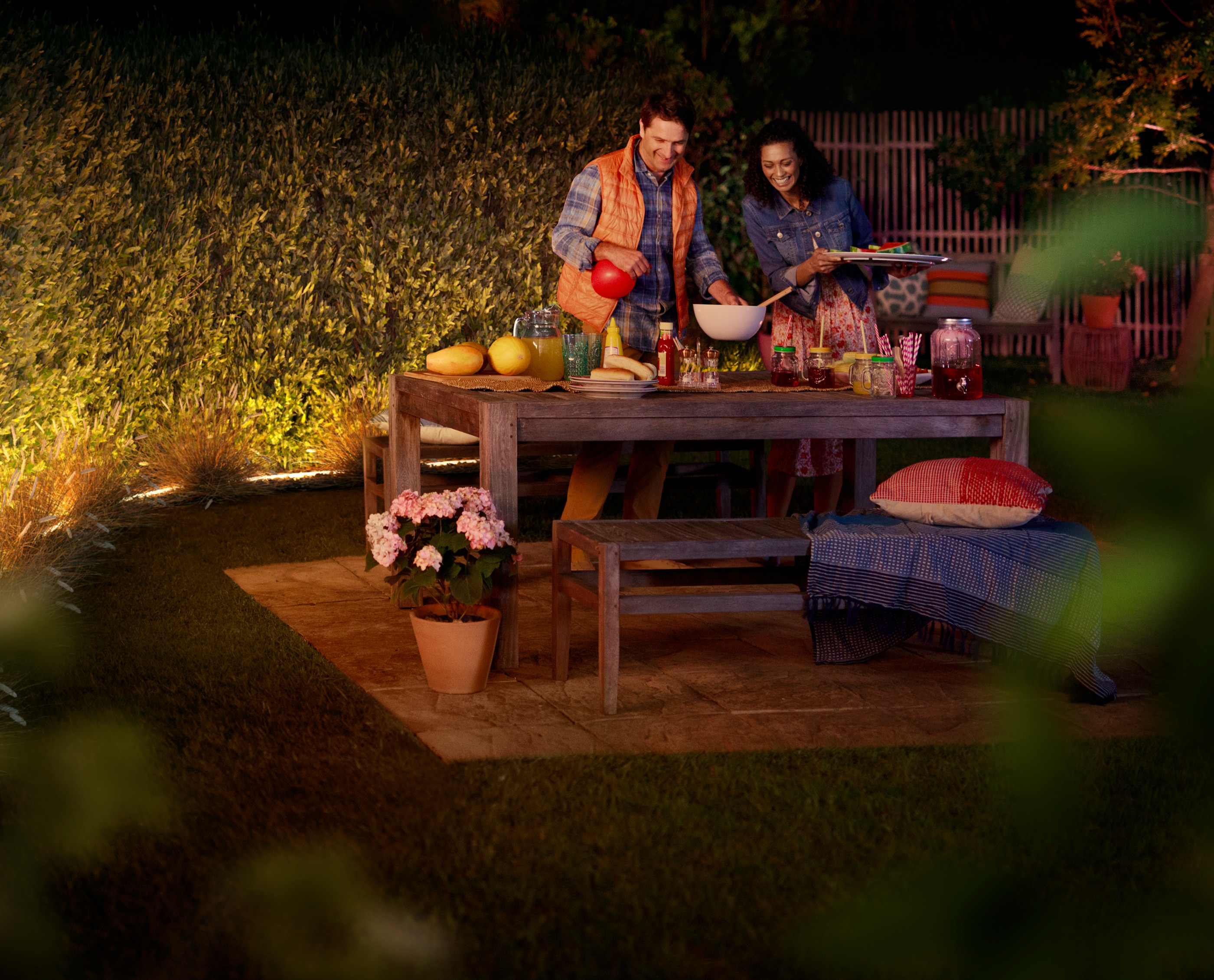 Expand your outdoor ambiance with Philips Hue Lightstrip Outdoor