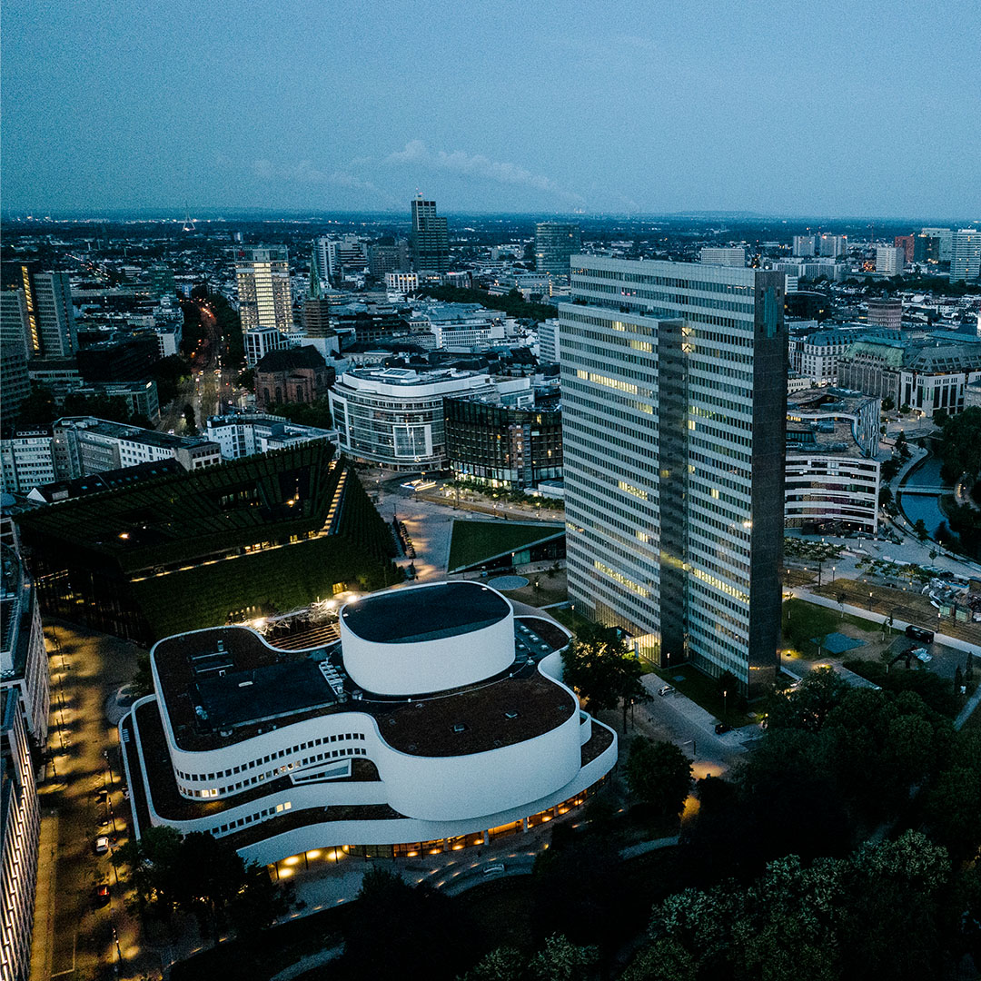 Energy-efficient buildings in a large city