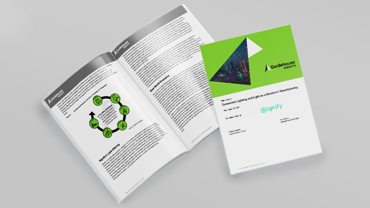 Whitepaper: Connected lighting and Light as a Service in manufacturing