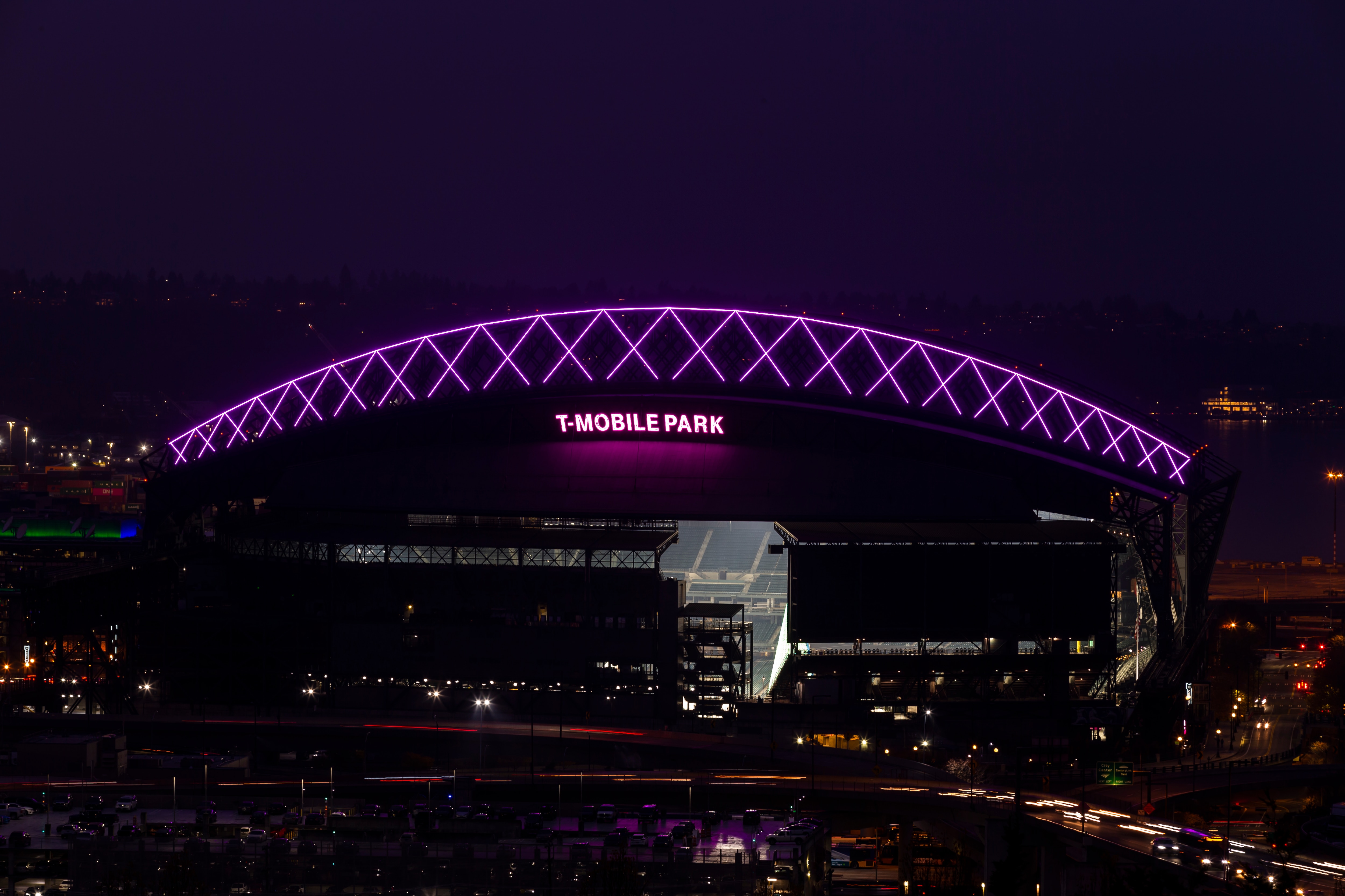 T-Mobile Park, Home of the Seattle Mariners, becomes a bright spot in the  city skyline with Signify's connected LED lighting