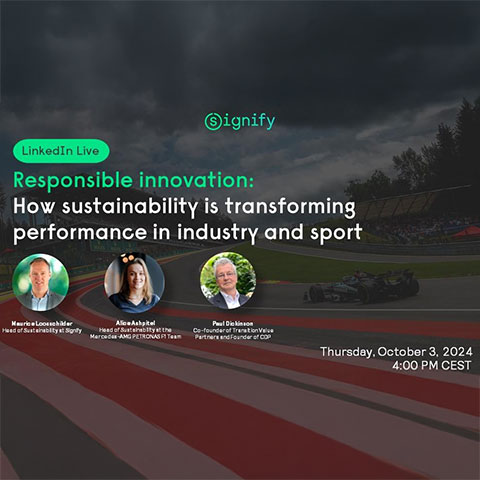 How sustainability is transforming performance in industry and sports